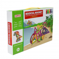 Развивающий магнитный конструктор Magical Magnet (Dinosaur Set) 55 деталей (78002)