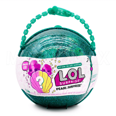 Кукла LOL Surprise Pearl (Лол-сюрприз Жемчужина) (бирюзовый шар) оригинал