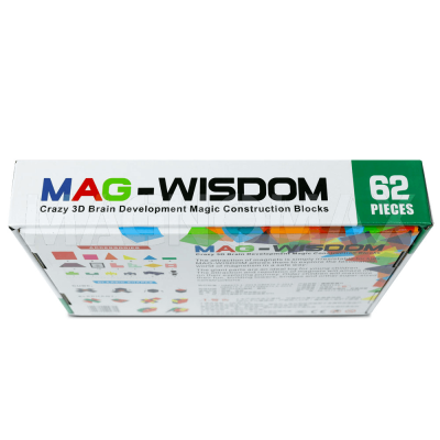 Магнитный конструктор MAG-WISDOM 62 детали (KBM-62) - 4