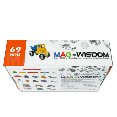 Магнитный конструктор MAG-WISDOM 69 деталей (KBB-69) - 4