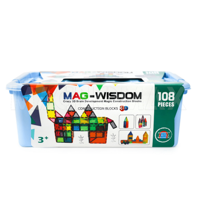 Магнитный конструктор MAG-WISDOM 108 деталей (KBM-108)