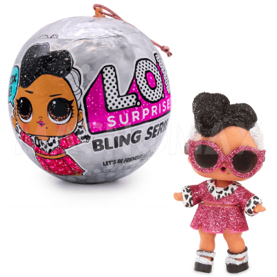 Кукла LOL Bling (Лол Блинг Новогодний шар) оригинал - 4