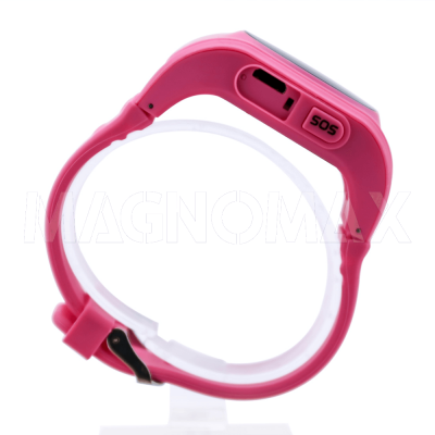 Детские часы Q50 с GPS (розовые) - 4