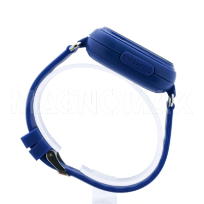 Детские часы Q90 с GPS (темно-синие) - 4