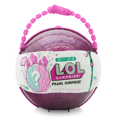 Кукла LOL Surprise Pearl (Лол-сюрприз Жемчужина) (фиолетовый шар) оригинал - 2
