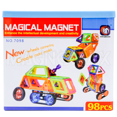 Магнитный конструктор Magical Magnet 98 деталей (7098) - 3