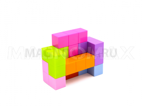 Конструктор Magic Magnetic Cube (54 детали) - 5