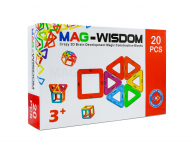 Магнитный конструктор MAG-WISDOM 20 деталей (KBY-20)